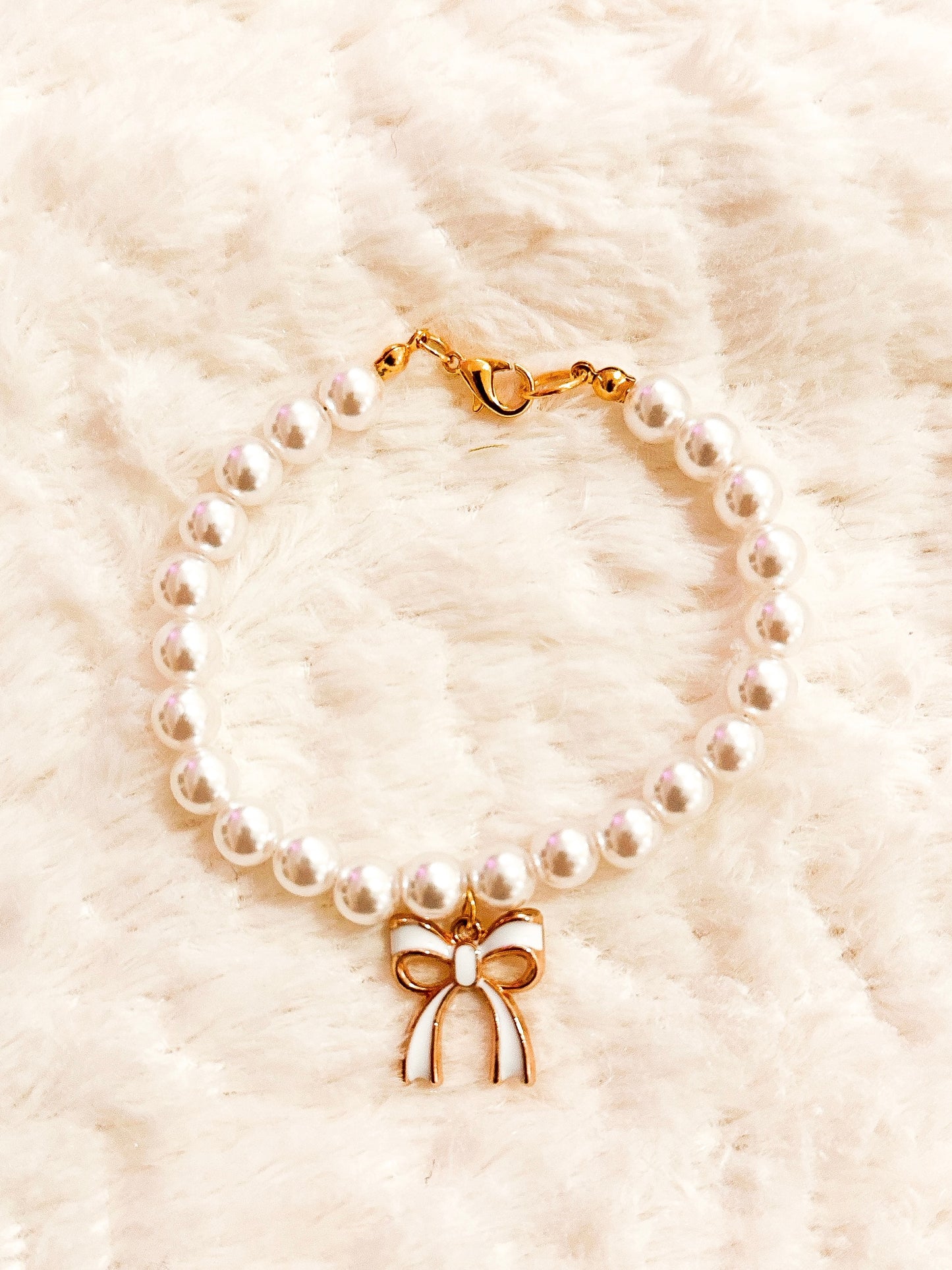 Pearl bow Bracelet