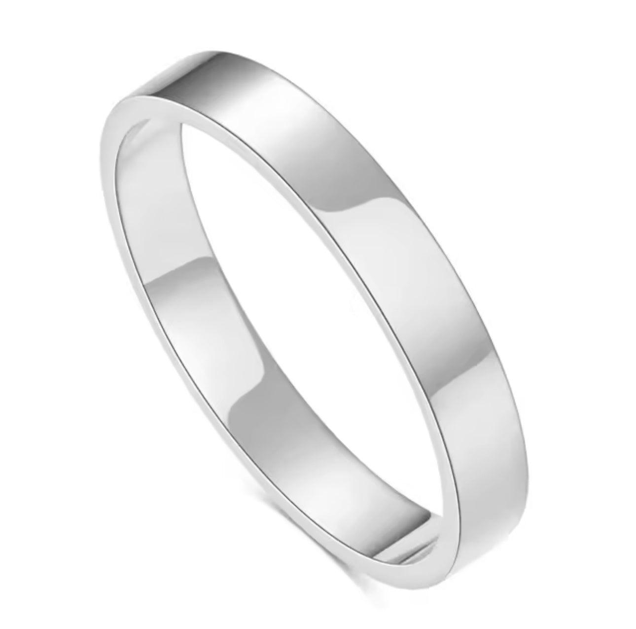 Minimalist band ring